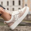 Fashion Casual Mode Basket femme à lacets - CL68 Beige
