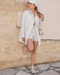 New Casual Mode Basket femme à lacets - Alessandra Beige