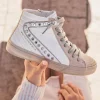 Outlet Casual Mode Basket femme he montante - Eurydice Blanc