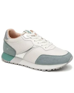 Best Casual Mode Basket femme e jeans à lacets - Gabriella Bleu