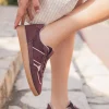 New Casual Mode Basket femme à lacets - Alessandra Bordeaux