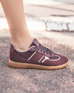 New Casual Mode Basket femme à lacets - Alessandra Bordeaux
