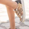 New Casual Mode Basket femme bronze à scratch - CL80 BRONZE Taupe