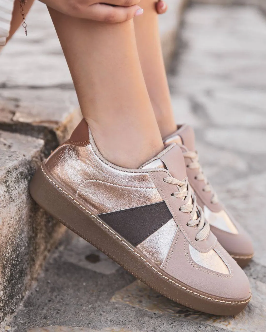 Best Casual Mode Basket femme à lacets - Carolyn Camel