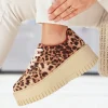 Discount Casual Mode Basket femme compensée léopard à lacets - Fabienne Leopard