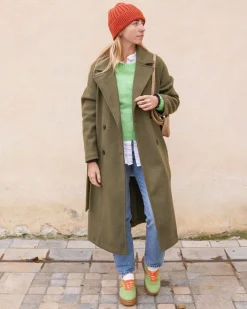 Clearance Casual Mode Basket femme compensée e à lacets - Ondine Vert