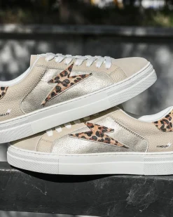 Clearance Casual Mode Basket femme dée à lacets - Barbara Or