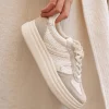Online Casual Mode Basket femme à lacets - Sophia Taupe