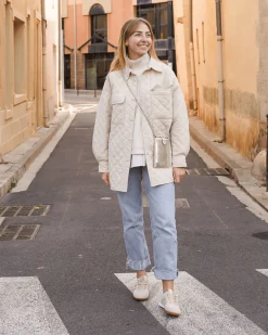 Hot Casual Mode Basket femme à lacets - Agathe Taupe