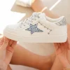Hot Casual Mode Basket femme étoile e à lacets - Leora Bleu