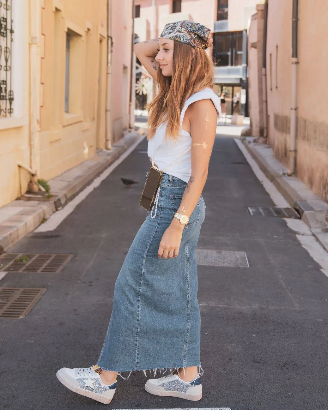 Fashion Casual Mode Basket femme étoile e à lacets - Sofia Bleu