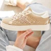 Discount Casual Mode Basket femme étoile à lacets - Orlane Taupe