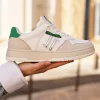 Fashion Casual Mode Basket femme e à lacets - CL90 GREEN Vert