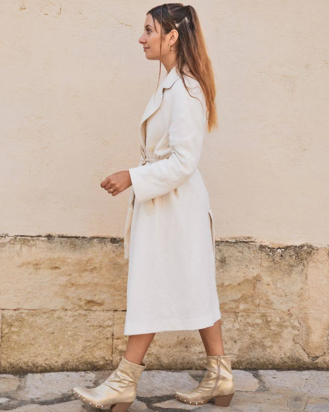 Best Casual Mode Bottines femme dées à talon avec clous - Jamie Or