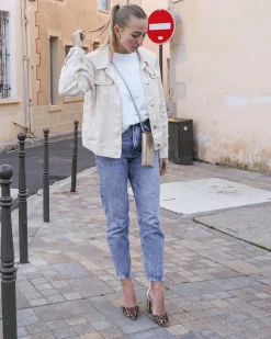 Outlet Casual Mode Escarpins femme léopard à talon - Maryam Leopard