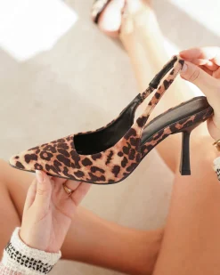 Discount Casual Mode Escarpins femme léopard à talon - Katrina Leopard