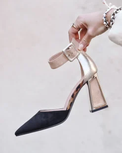 Sale Casual Mode Escarpins femme es à talon - Maryam Noir