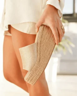 New Casual Mode Sandale femme compensée dée - Lison Or