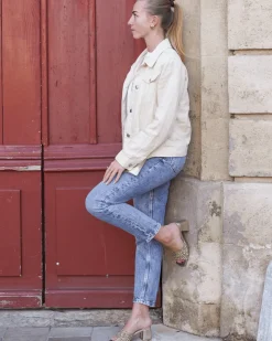 New Casual Mode Sandale femme dée à talon carré - Carlotta Or