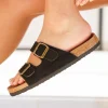 Hot Casual Mode Sandale femme plateforme mule e - Oksana Noir