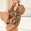 Discount Casual Mode Sandale femme plateforme léopard - Natalina Leopard
