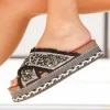 Sale Casual Mode Sandale femme plateforme mule e - Novella Noir