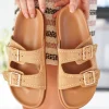 Sale Casual Mode Sandale femme plateforme mule - Calista Camel