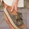 Online Casual Mode Sandale femme plateforme mule - Sonia Kaki