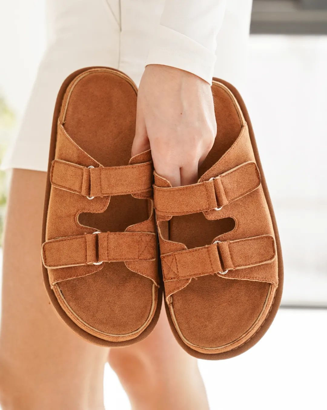Discount Casual Mode Sandale femme plateforme mule - Laure Camel