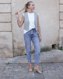 Sale Casual Mode Sandale femme talon carré dée - Valérie Or
