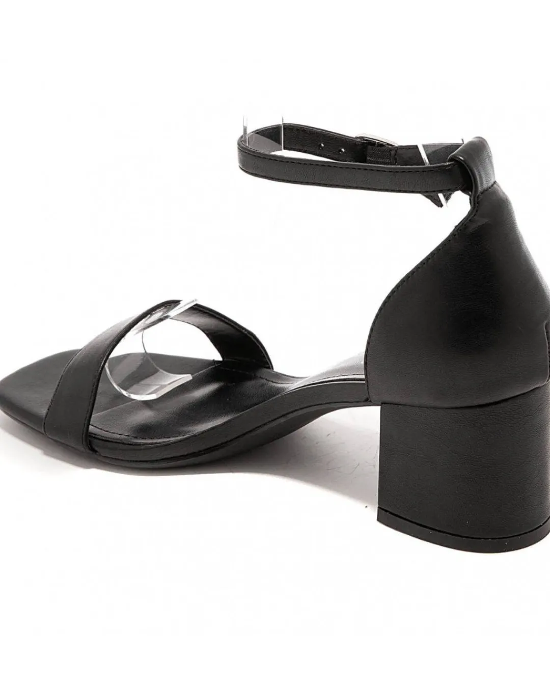 Online Casual Mode Sandale femme talon carré - Judith Noir