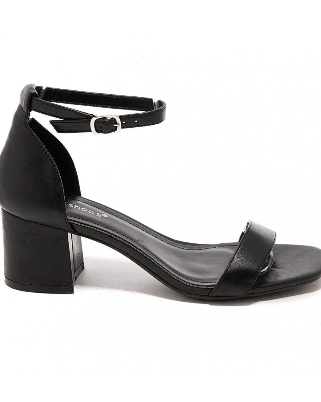Online Casual Mode Sandale femme talon carré - Judith Noir